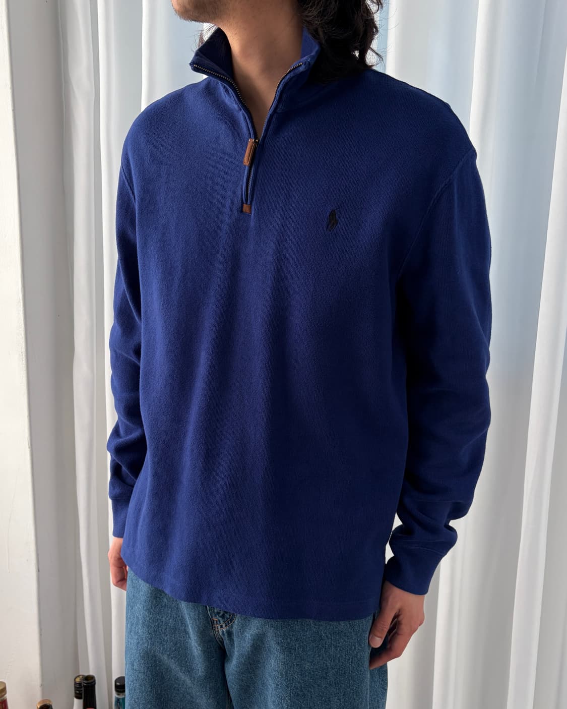 [L]폴로 랄프로렌 쿼터집 풀오버 코튼 니트 상품이미지1