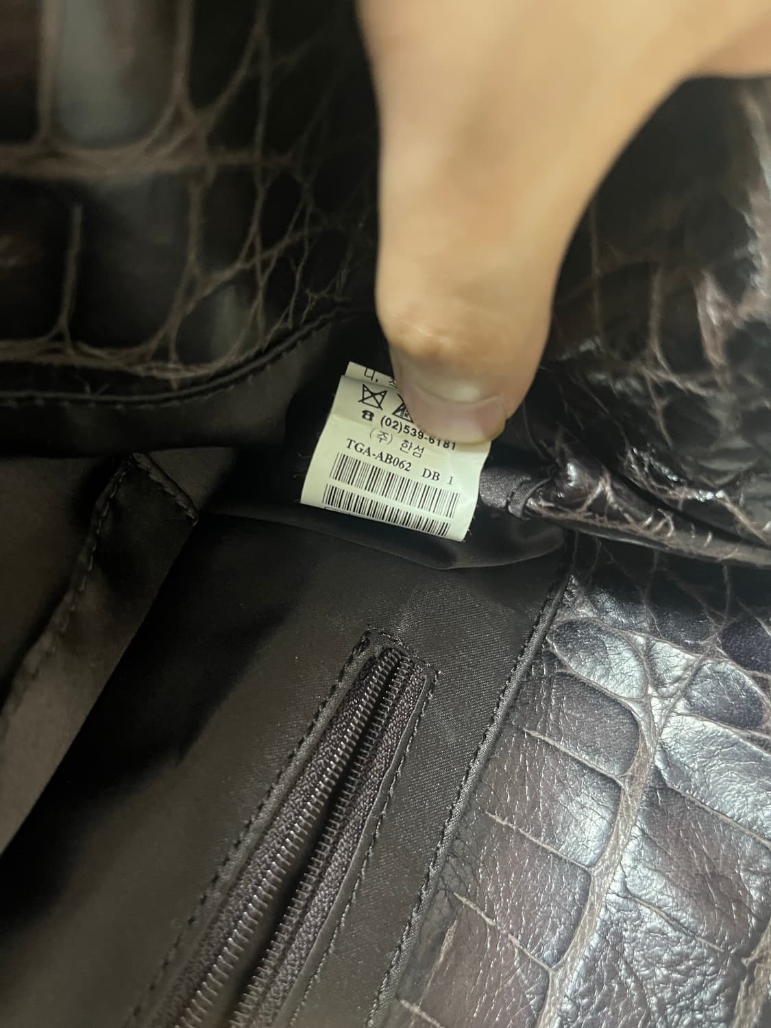 한섬 타임 소가죽 레더백 상품이미지6