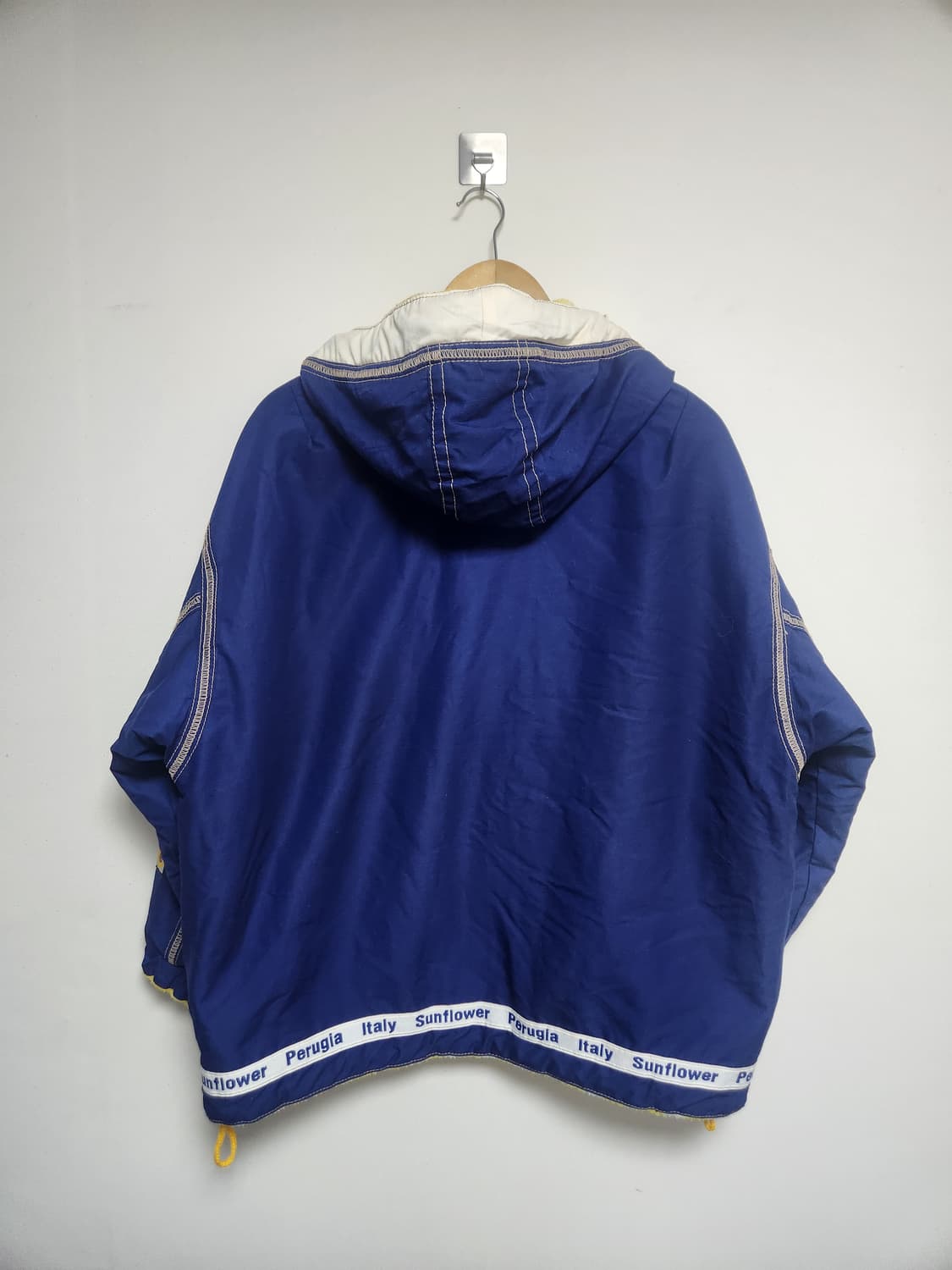 엘레쎄Ellesse 빈티지 썬플라워 리버시블아노락 자켓 M~L - J27 상품이미지2