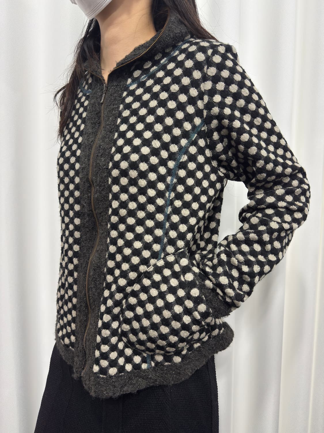 dot knit jacket 상품이미지5