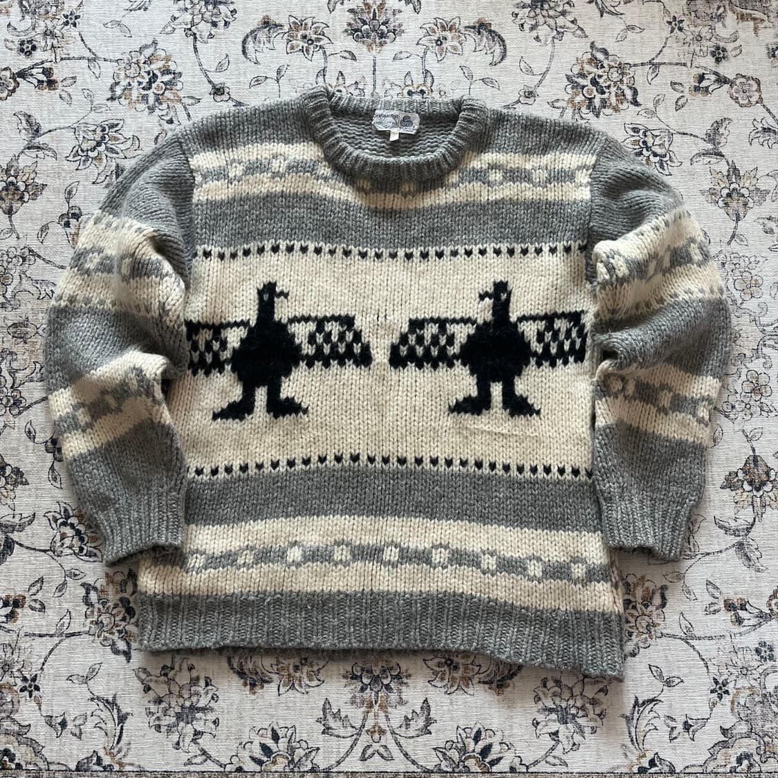 오리지날 헤비울 코위찬 니트 상품이미지2