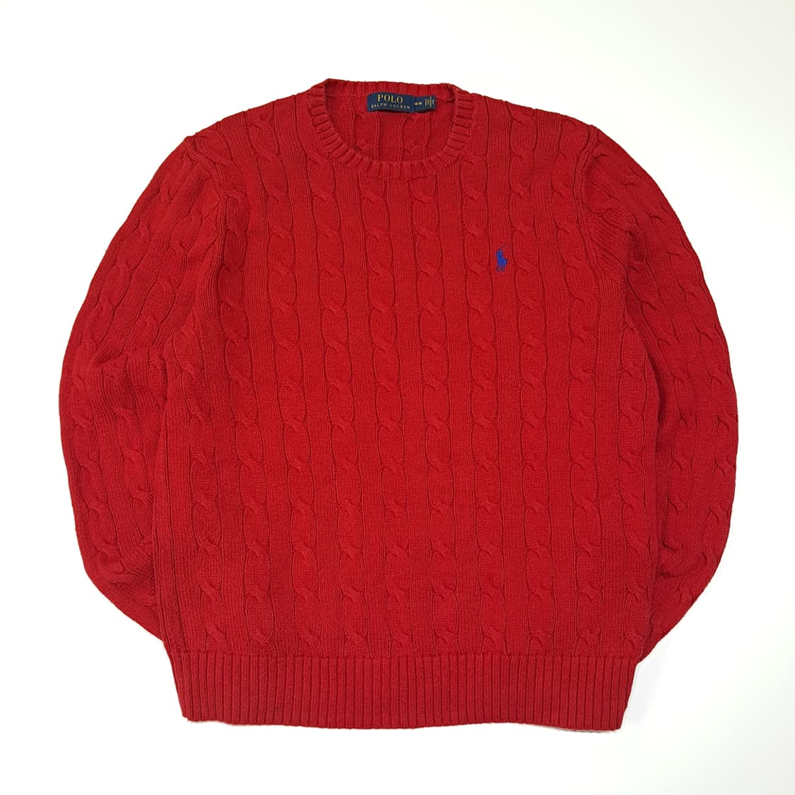 CL006 M 폴로 랄프로렌 100% 코튼 케이블 니트 상품이미지1