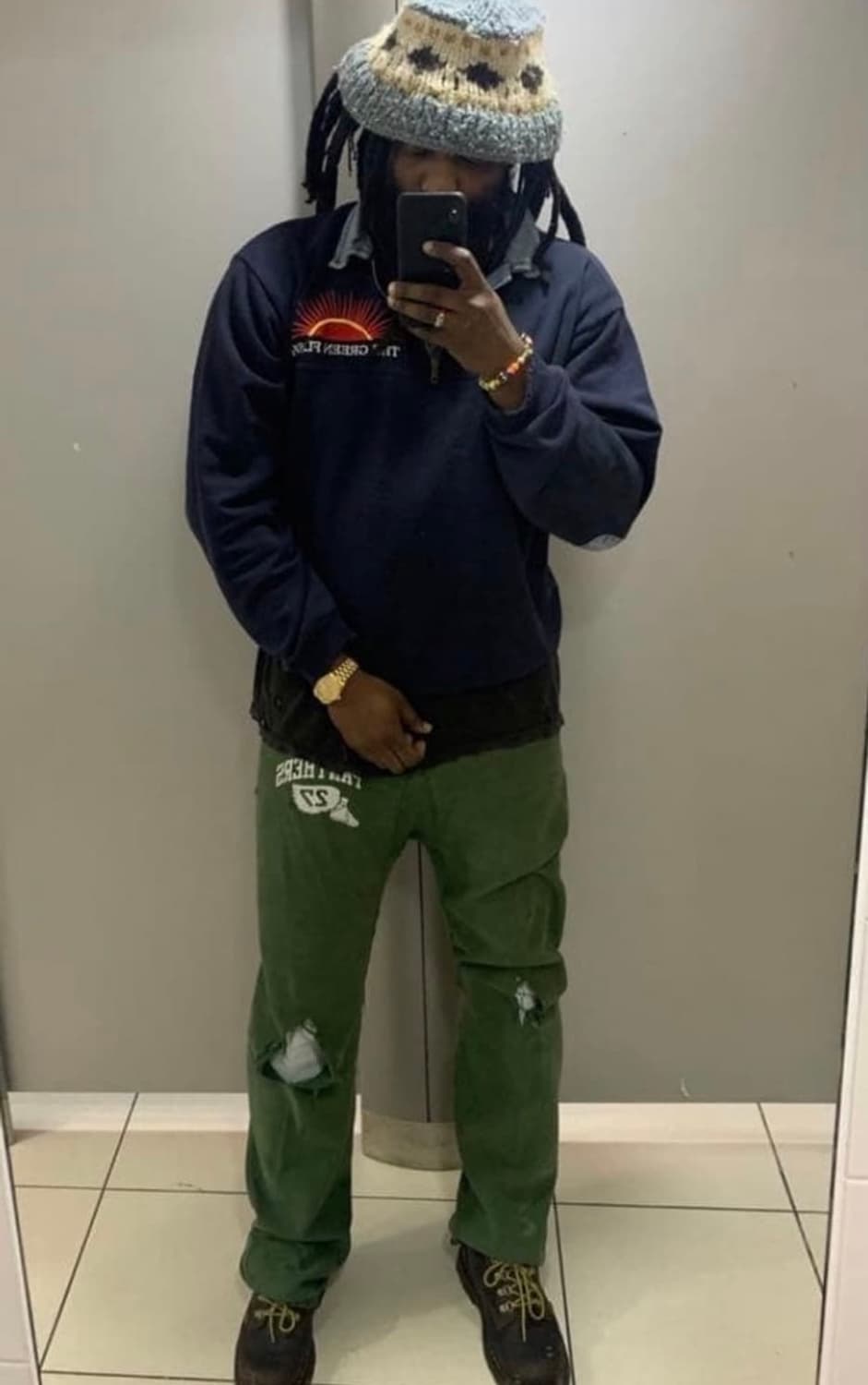  CPM The Green Flash 하프 집업 올리브 상품이미지10