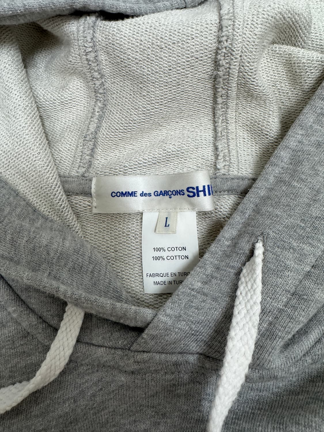 꼼데가르송 후드티 L 상품이미지4