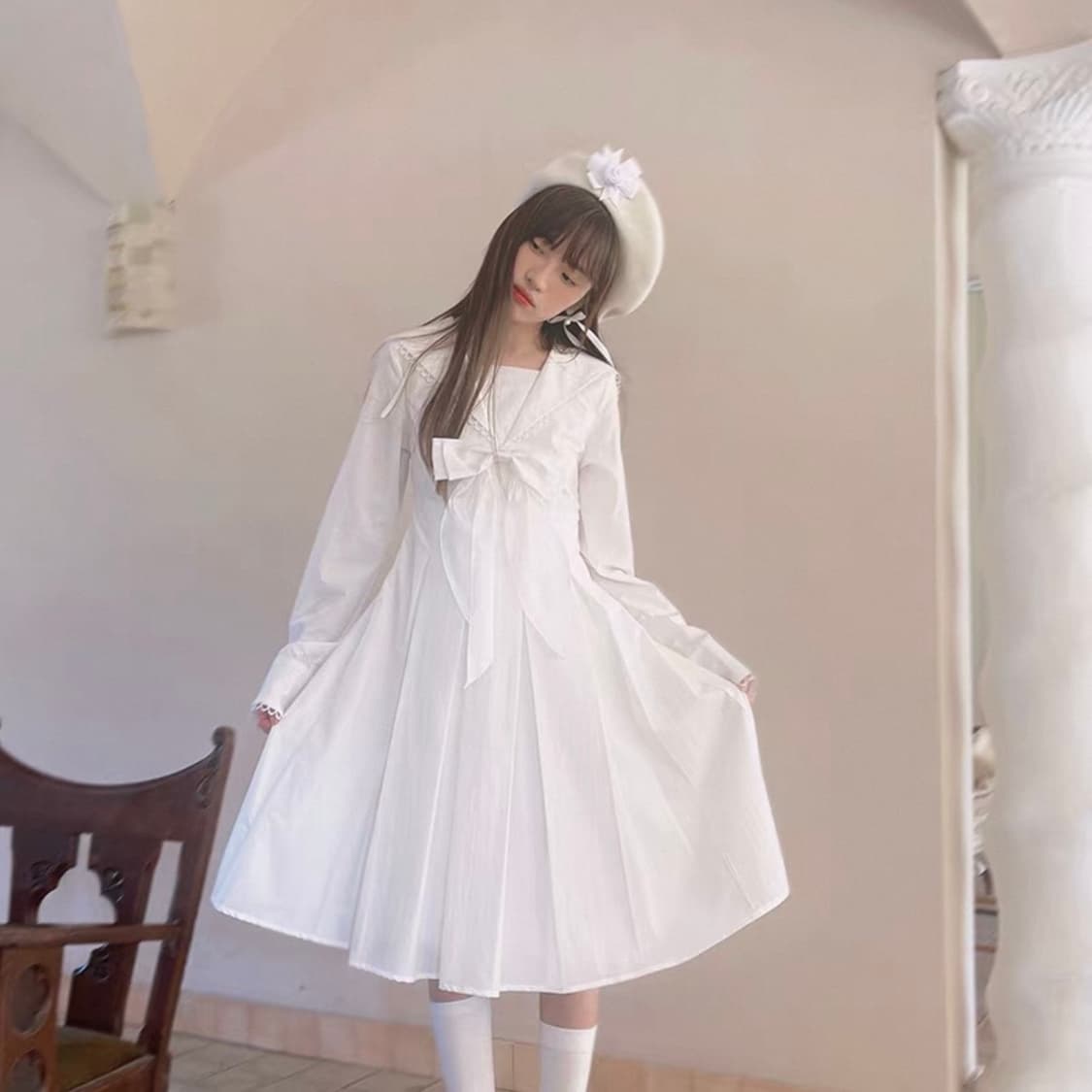 데이투데이 daytoday 로리타 중브 세라복 원피스 히메갸루 미소녀 상품이미지4