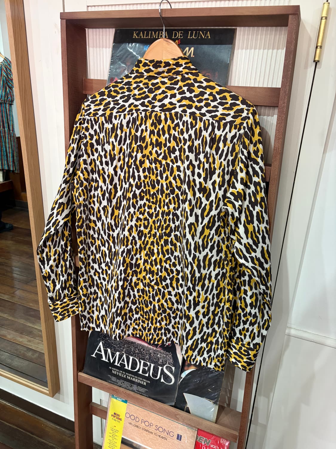 J75 와코마리아 레오파드  긴팔 셔츠 상품이미지7