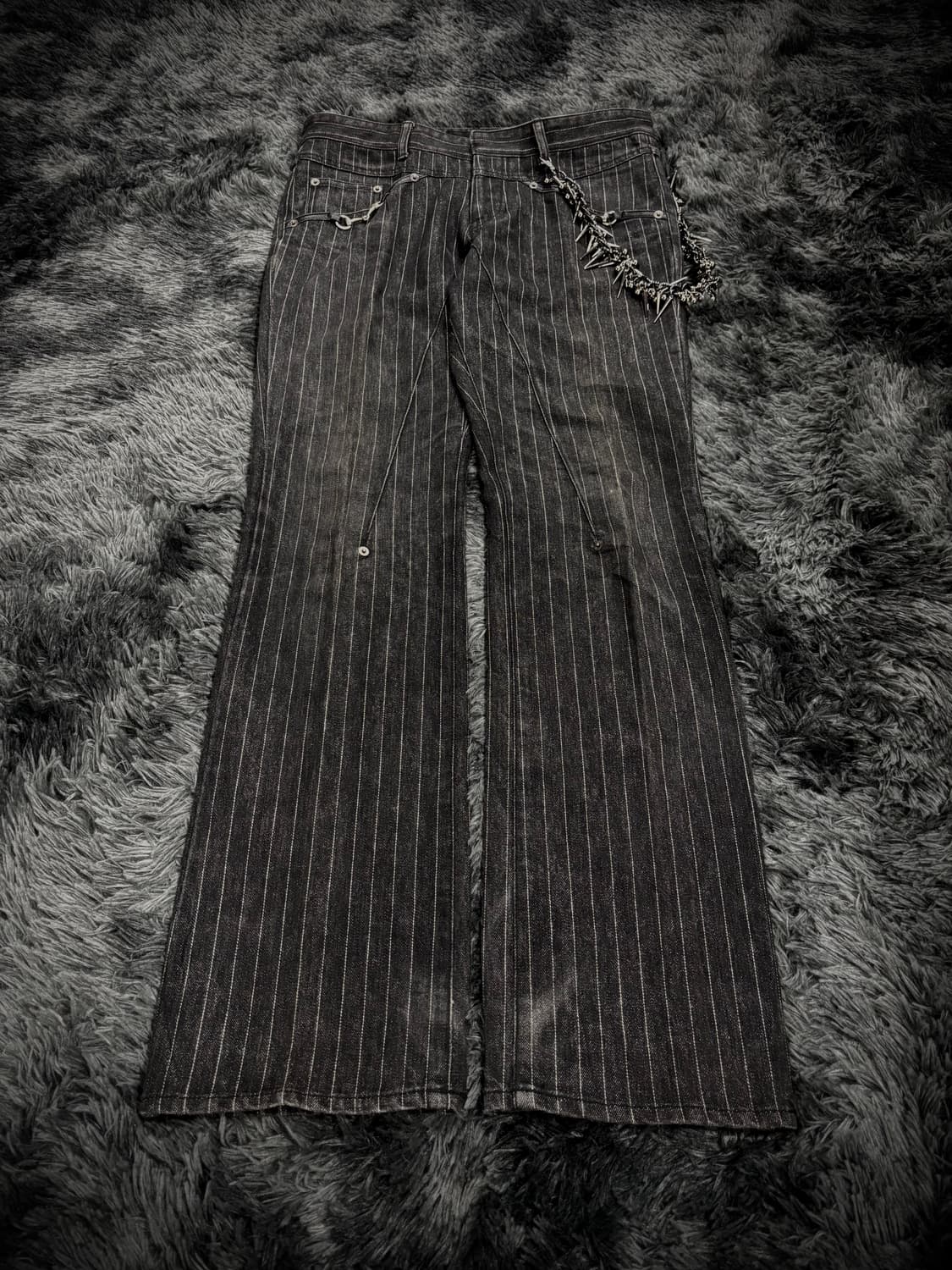 Luv Masion 스트라이프 데님 팬츠 상품이미지1