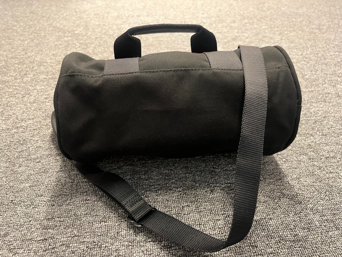 노스페이스 퍼플라벨 블랙 미니더플백  상품이미지5