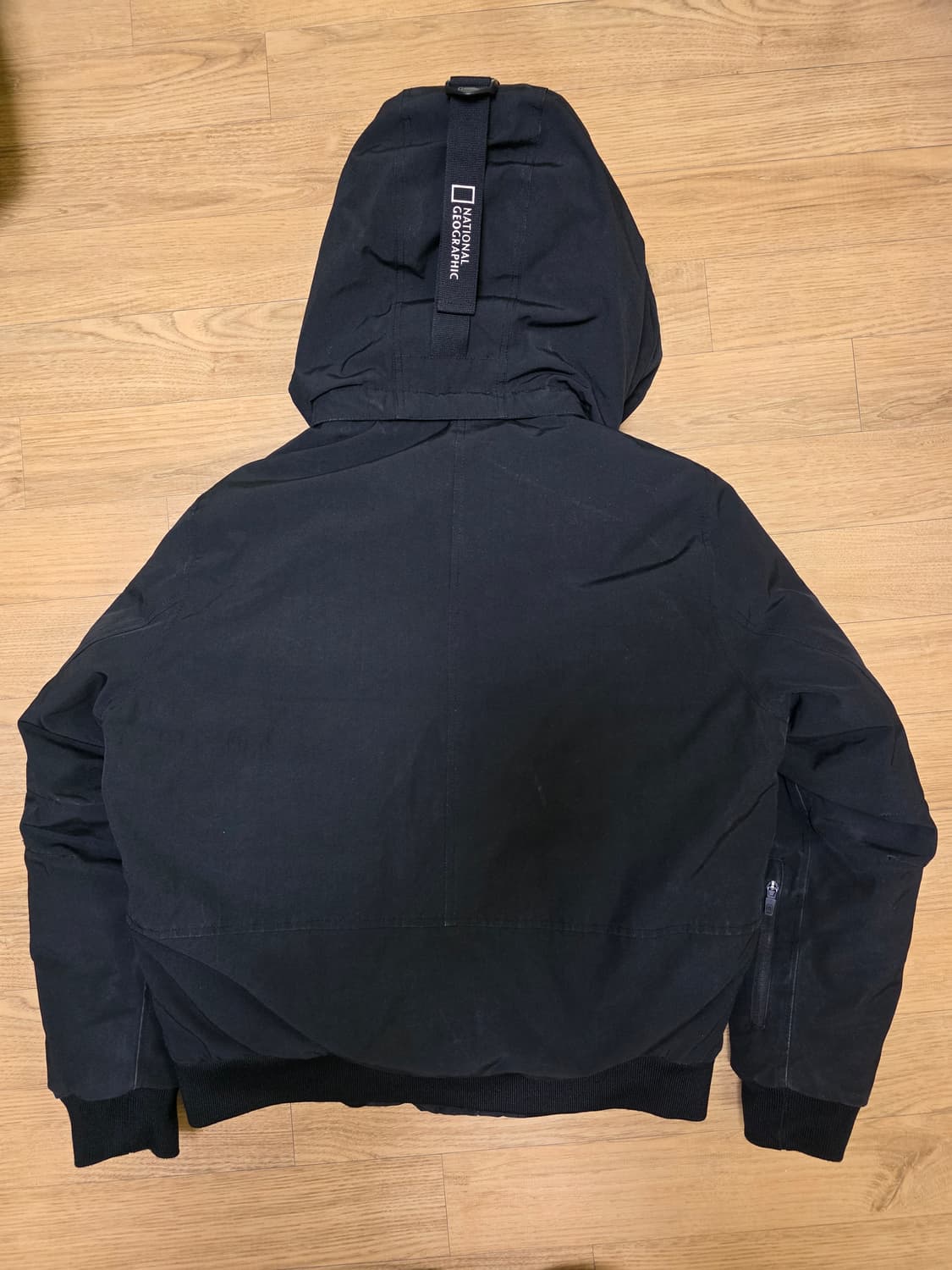 내셔널지오그래픽 타루가 여성 다운패딩 95 블랙 상품이미지3