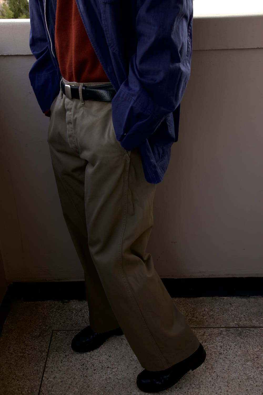 Vintage WW2 US Army chino Trousers Khaki 상품이미지10