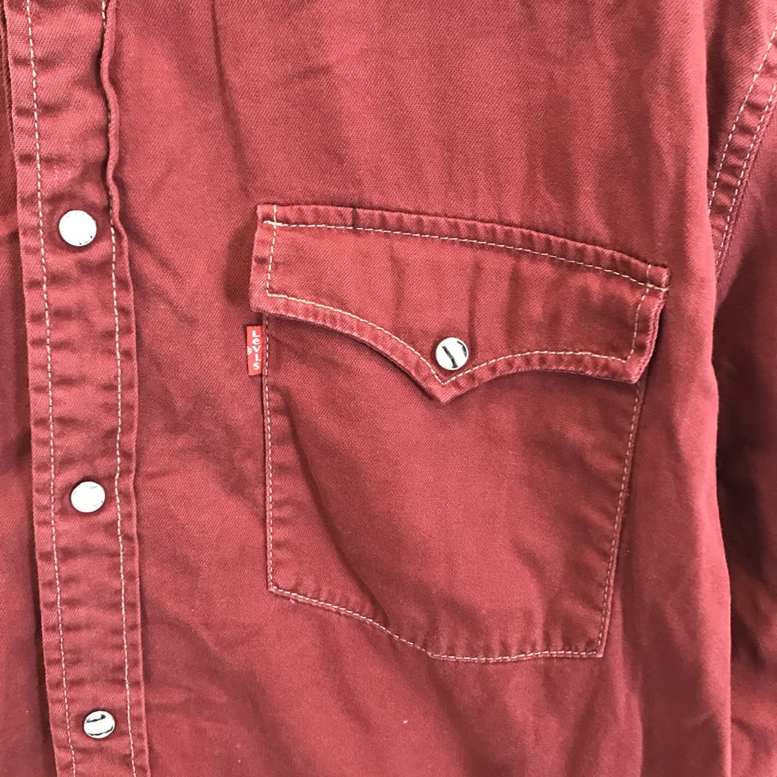 리바이스 90-00s 웨스턴 데님셔츠 [국내105권장] 상품이미지3