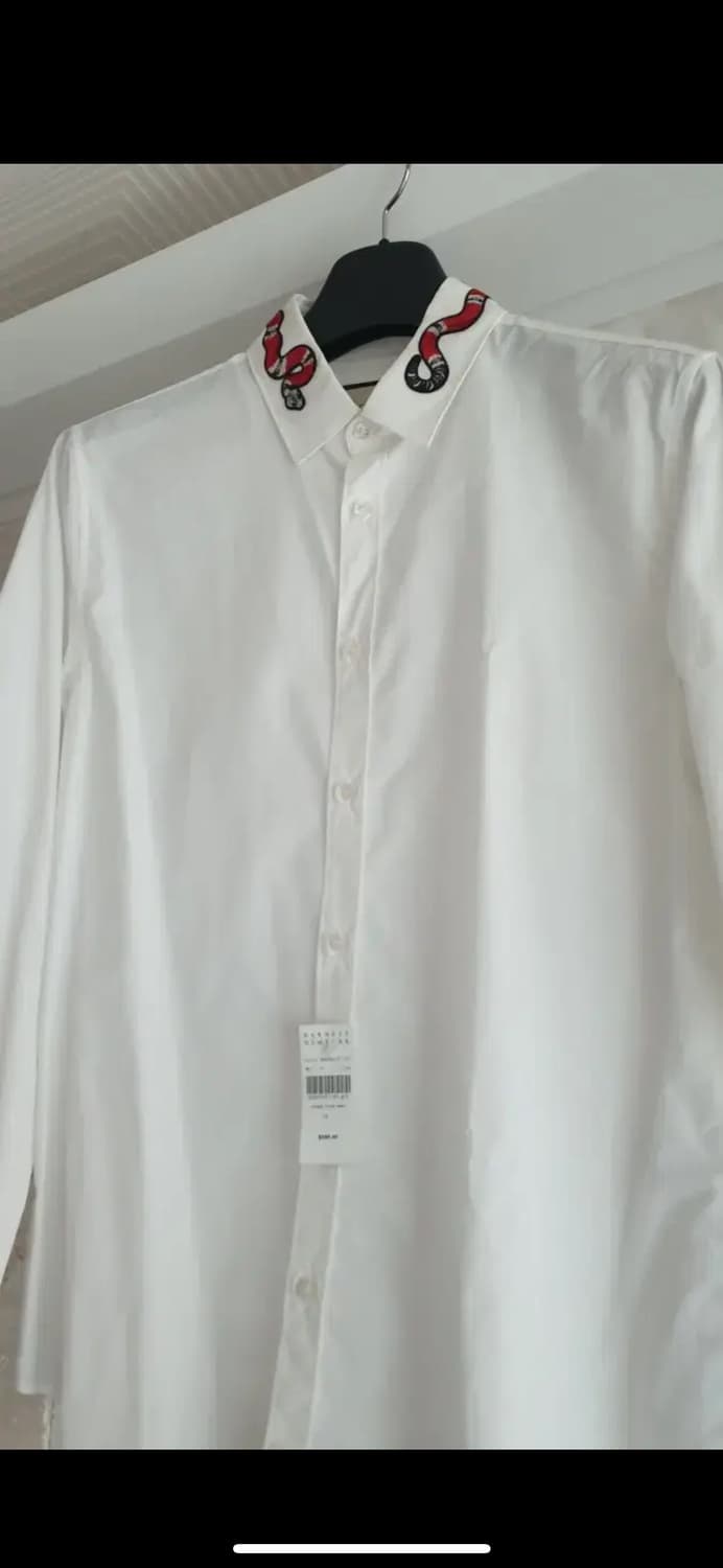 구찌 스네이크 디테일 셔츠 상품이미지2