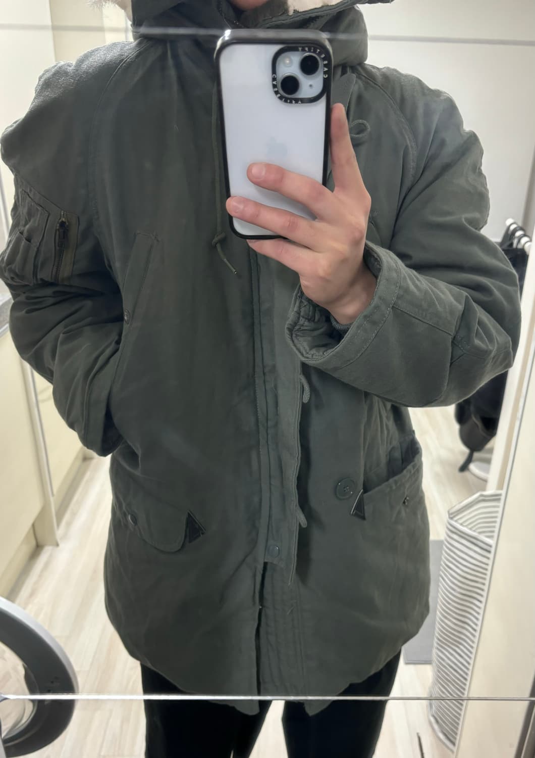 오리지널 미군 N3B 개파카 야상 데드스탁 새상품 상품이미지6