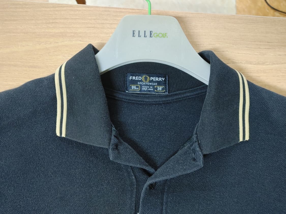 FRED PERRY 프레드페리 골드라인배색 반팔카라티 상품이미지3