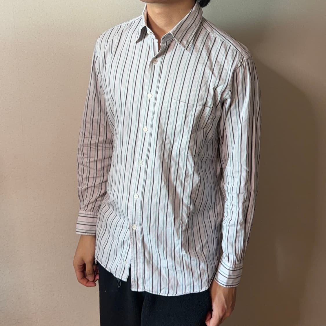 아쿠아스큐텀 클래식 스프라이트 셔츠 상품이미지2