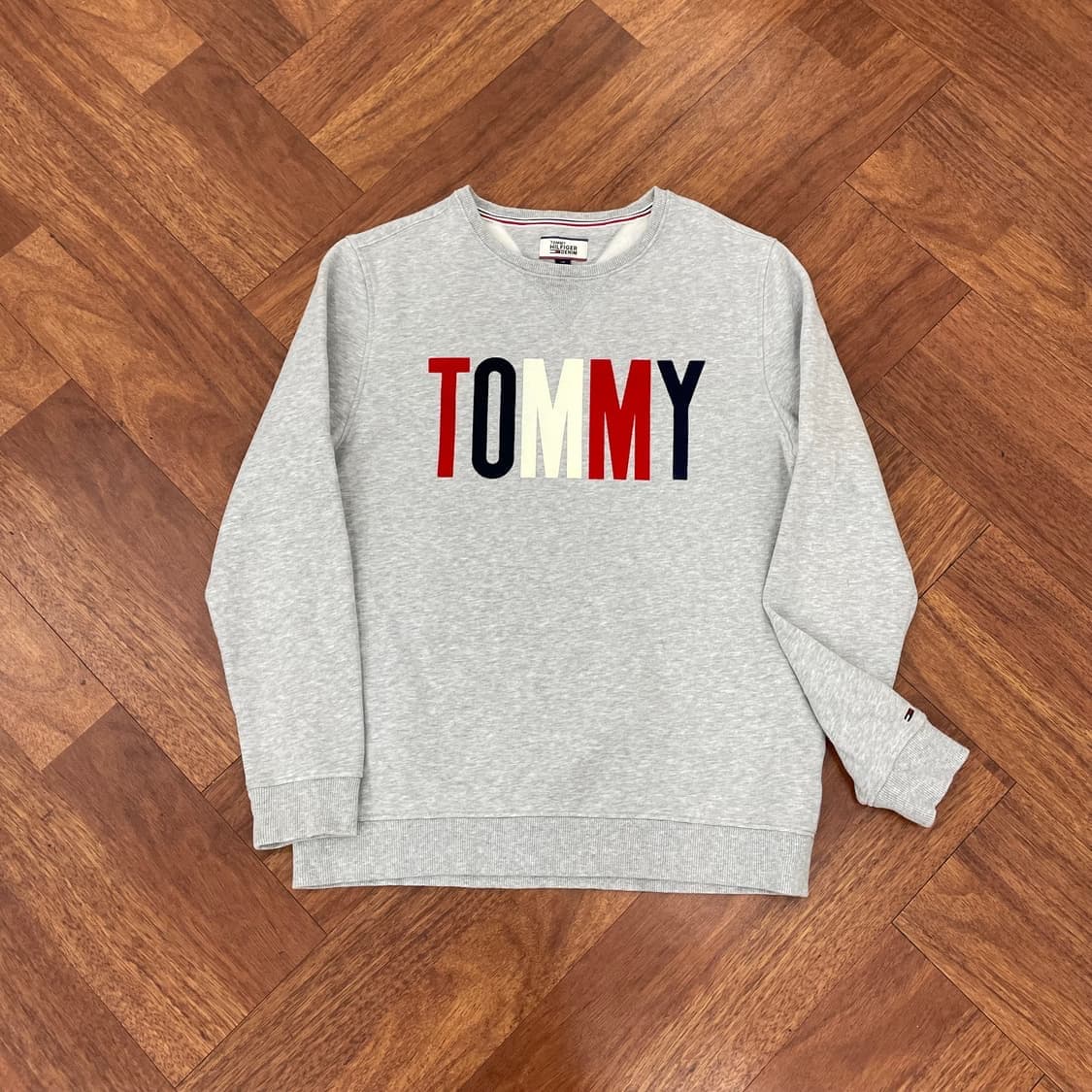 타미힐피거 기모 맨투맨 상품이미지1