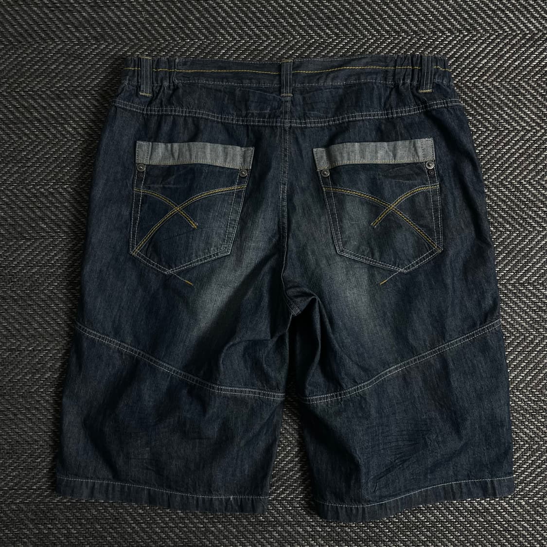 00s Y2K 빈티지 데님 버뮤다 팬츠o 3736 상품이미지4