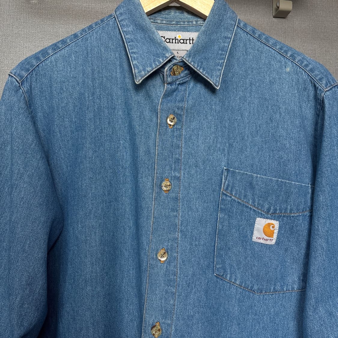 칼하트 데님셔츠 상품이미지3