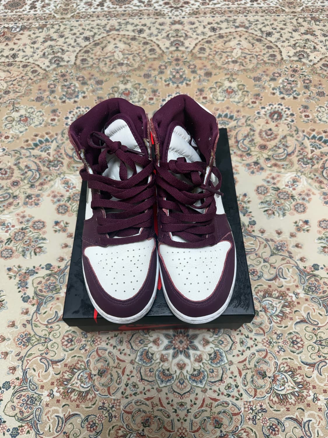 나이키 조던1 하이 보르도 235size 상품이미지1