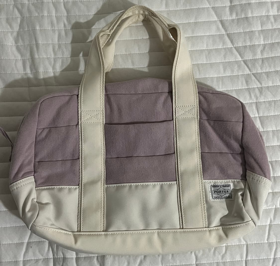 포터 빈티지 연보라 토트백 상품이미지2