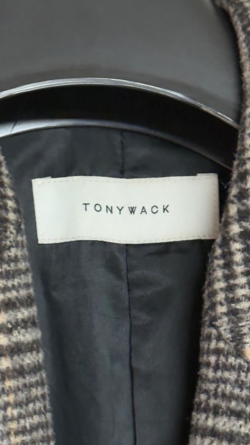 토니웩 체크 코트 100 상품이미지2