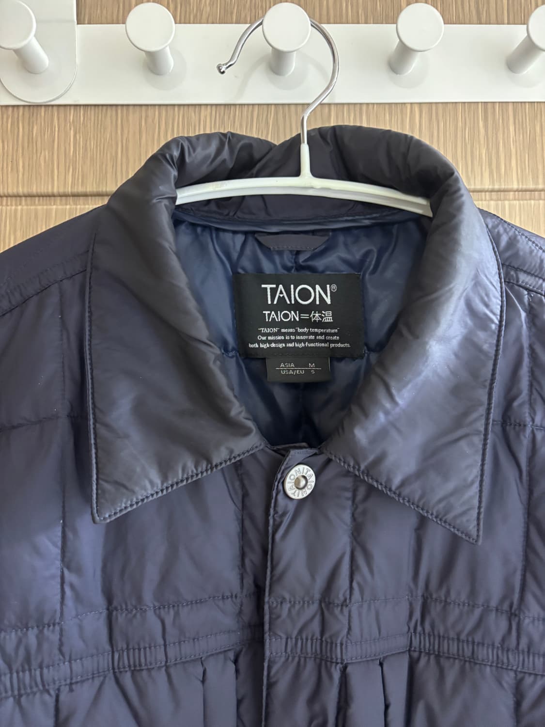 Taion 타이온 트러커 다운 자켓 네이비 M 상품이미지2