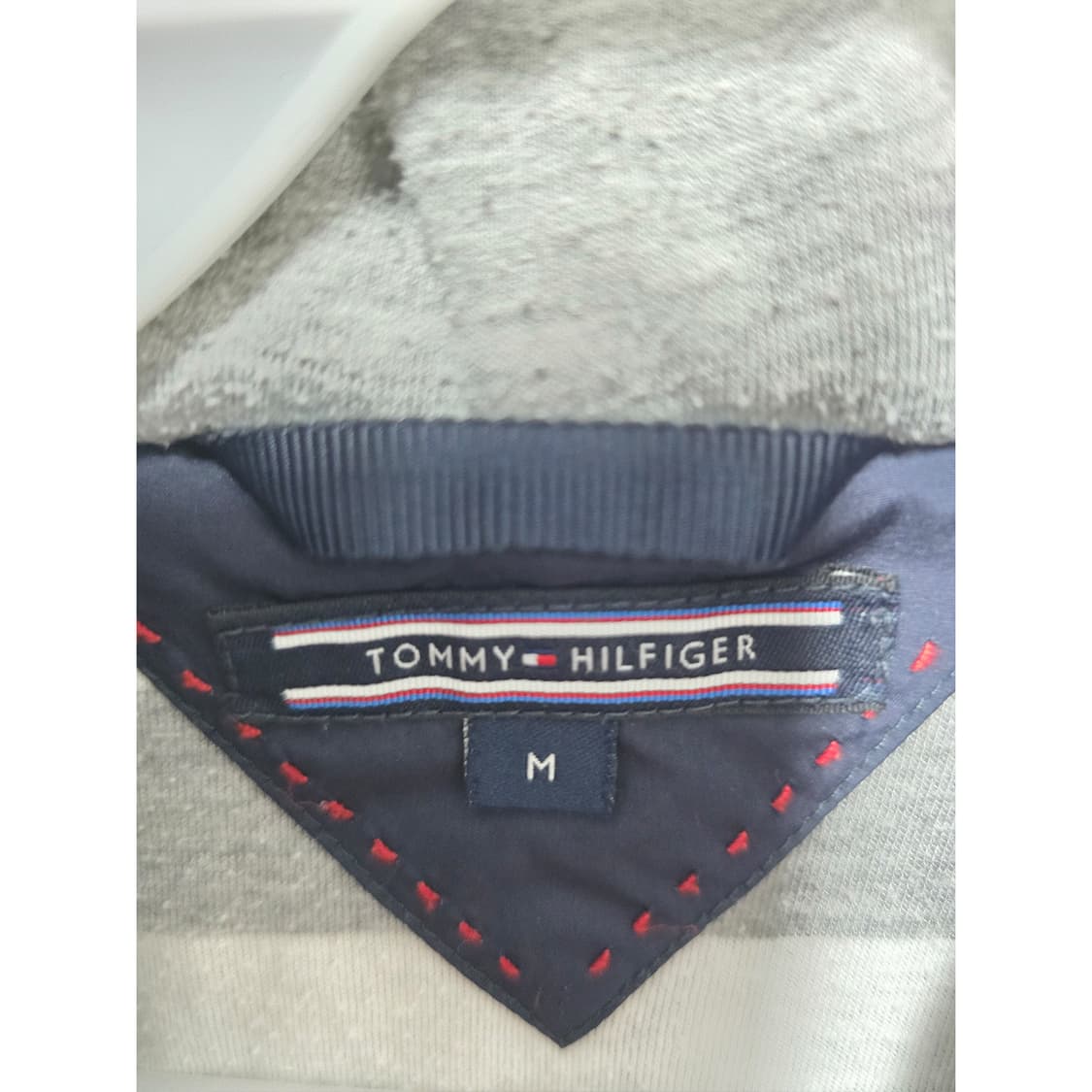 택포// 타미힐피거 퀼팅 자켓 네이비 M 상품이미지2