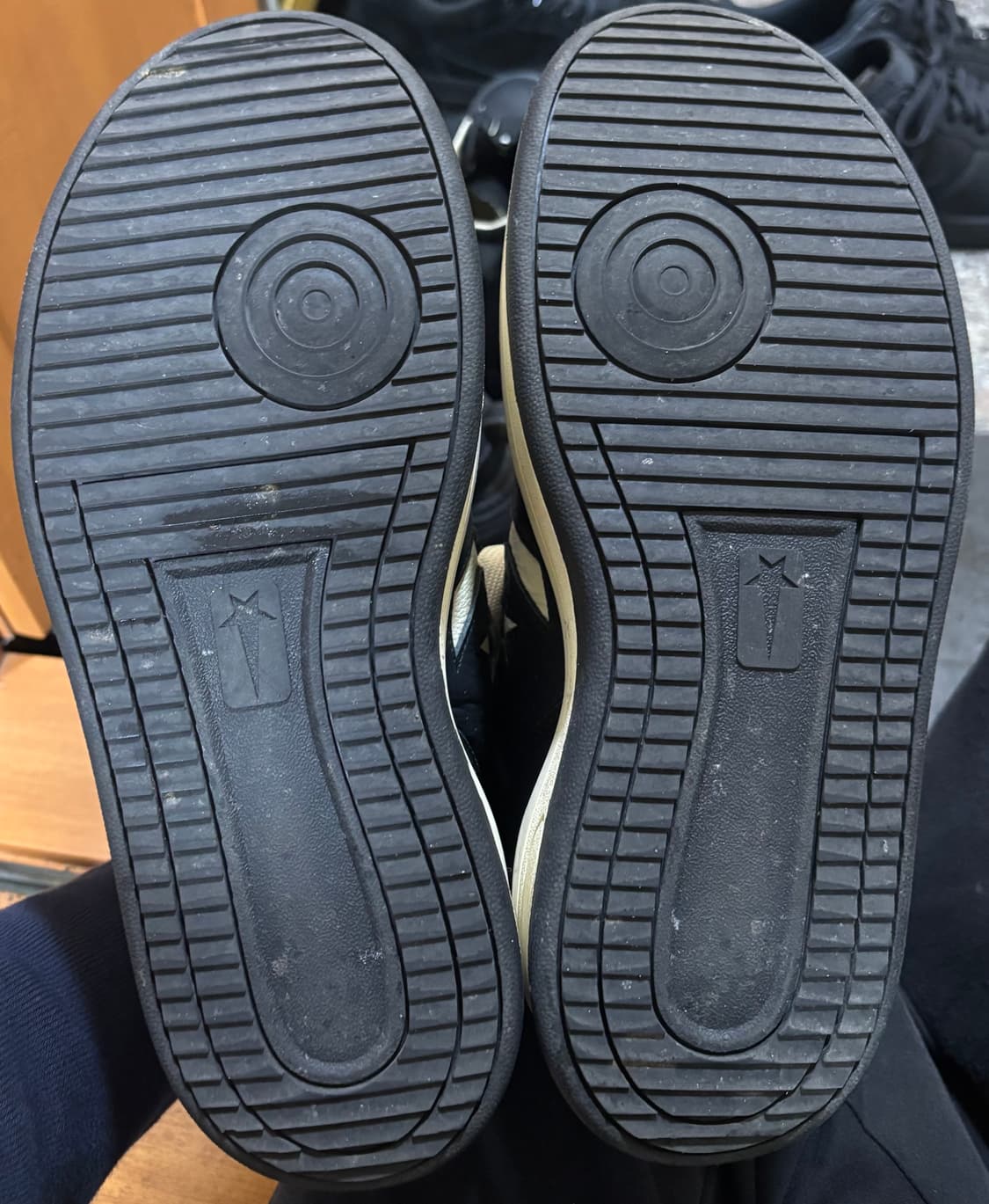 컨버스 x 다크쉐도우 터보웨폰 블랙 크림 280 릭오웬스 상품이미지6