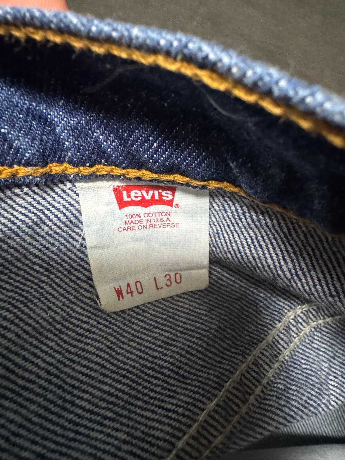 90s 리바이스 빈티지 오렌지탭 517 W40 L30 부츠컷 상품이미지7