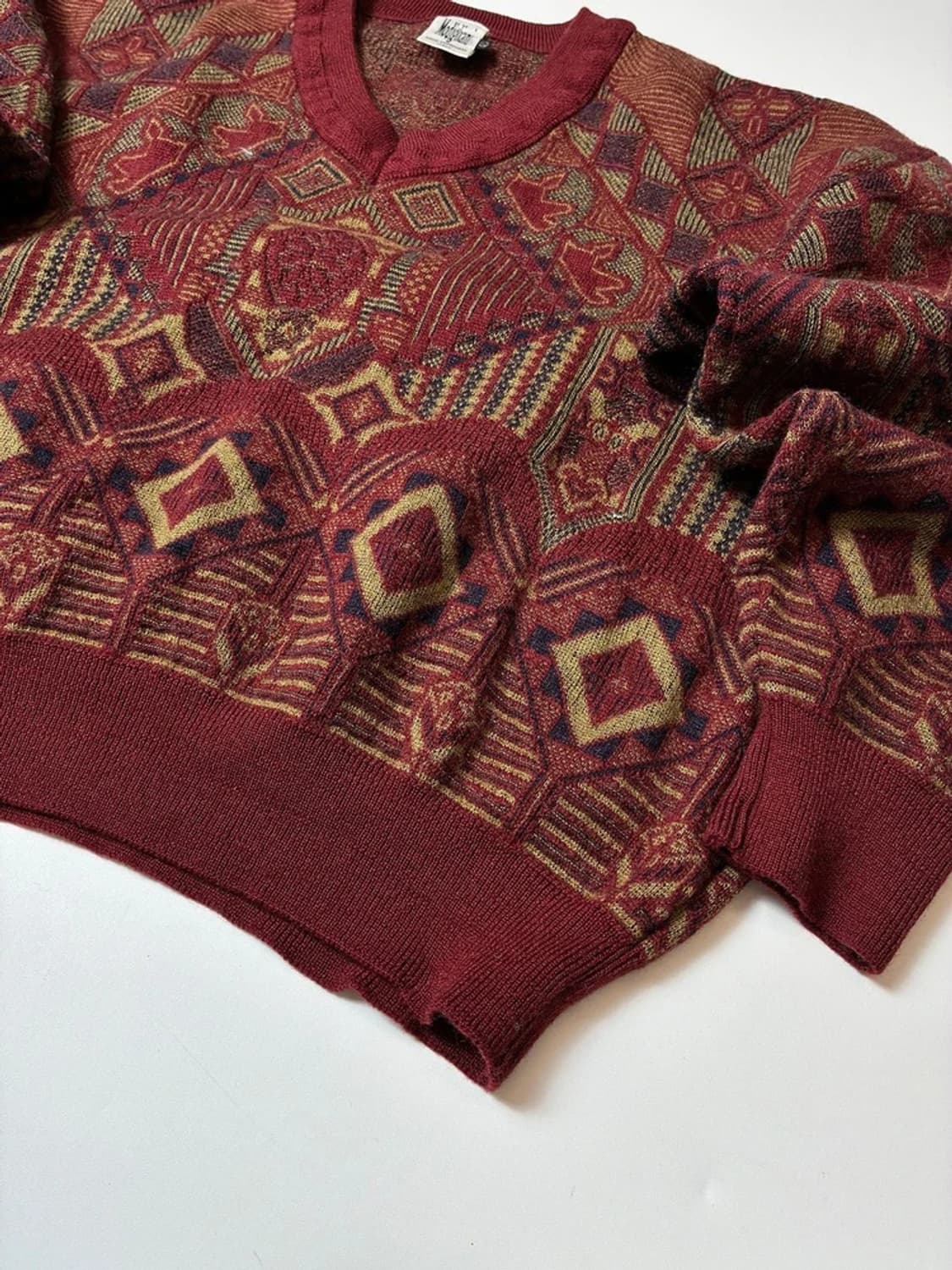 모딜리아니 90's 이태리 울 패턴 니트 PN8109 상품이미지3