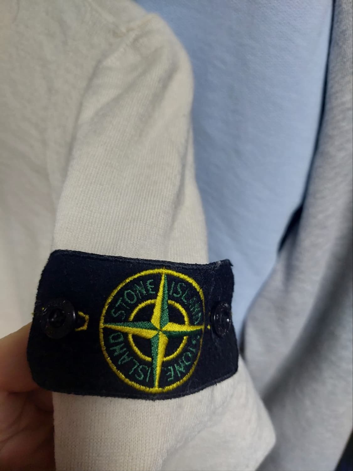 스톤아일랜드 크루넥 울 100프로 니트 아이보리 M 상품이미지10