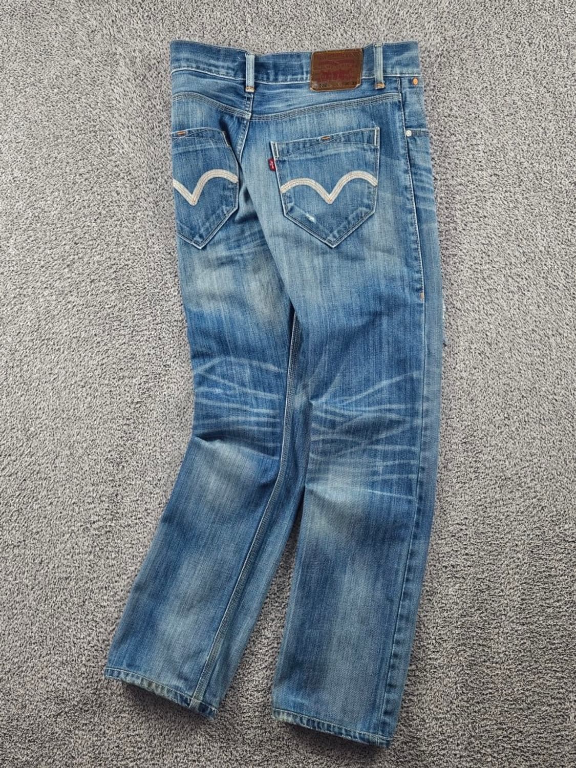 리바이스 522 데미지 워싱 진 데님 팬츠 ( 30X33 )/ 10896 상품이미지3