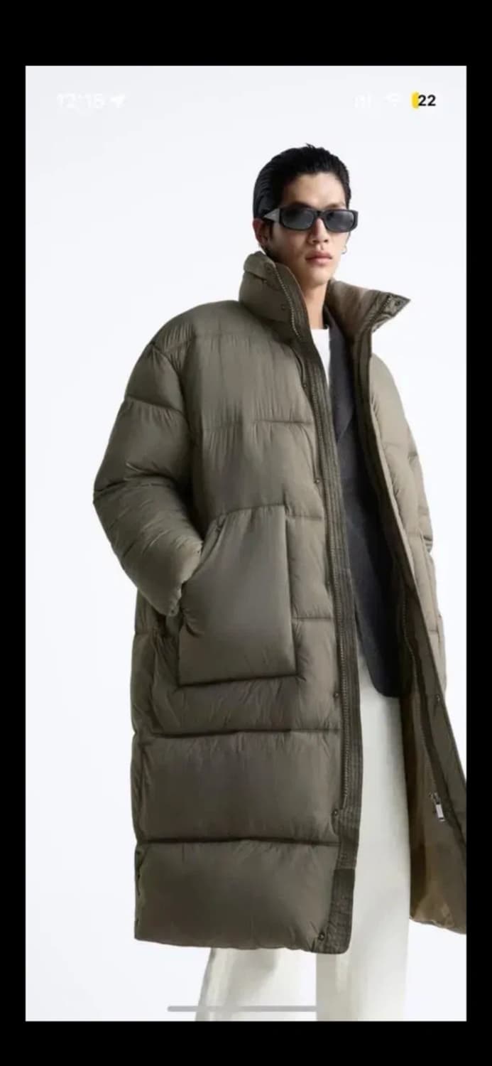 자라 롱패딩 xl 상품이미지5