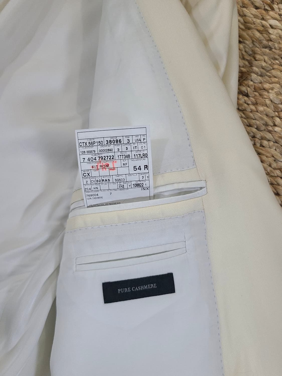 제냐 턱시도 자켓 상품이미지6