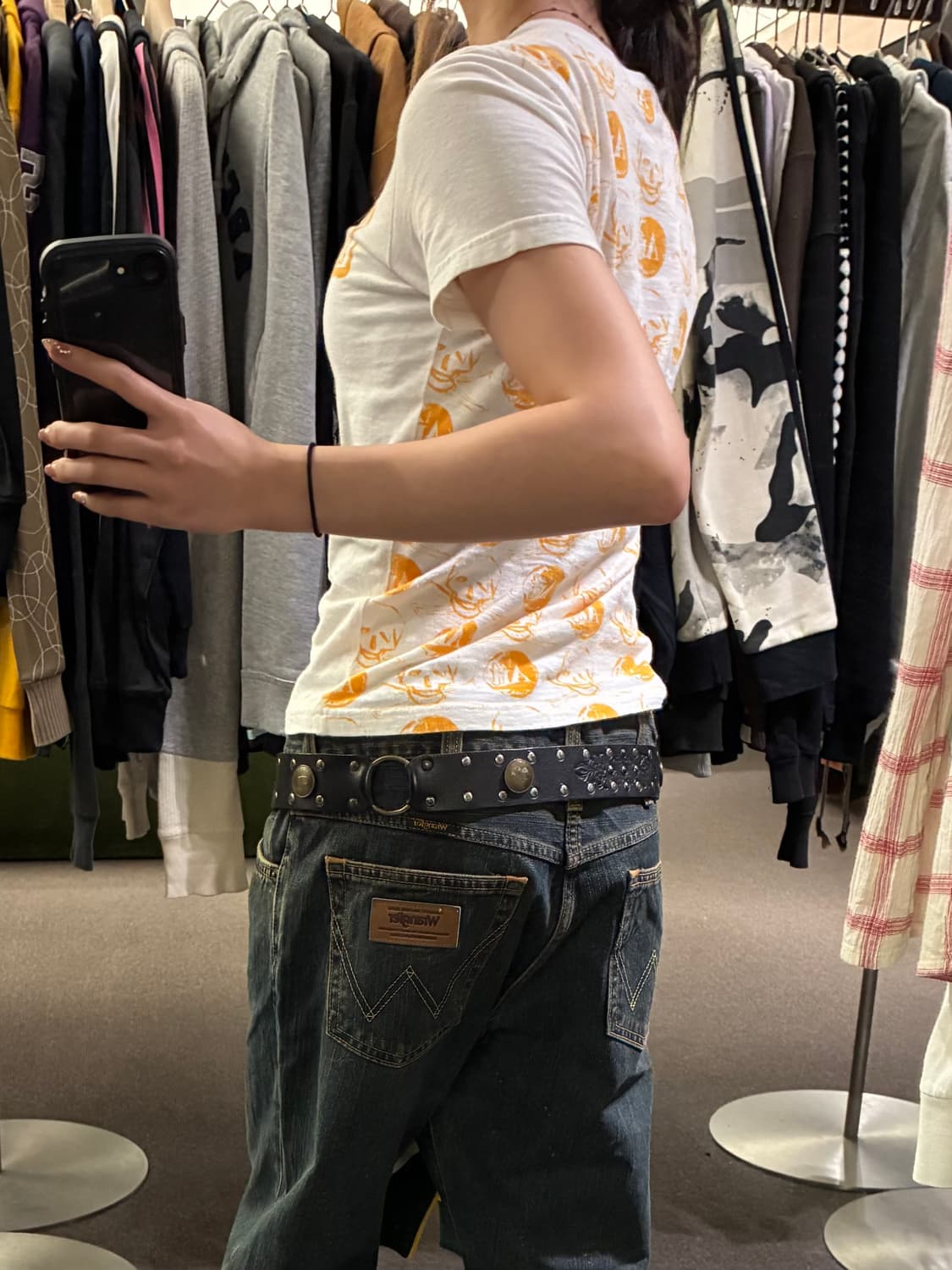 L) 히스테릭 글래머 POISON CAUTION 반팔티셔츠 상품이미지2