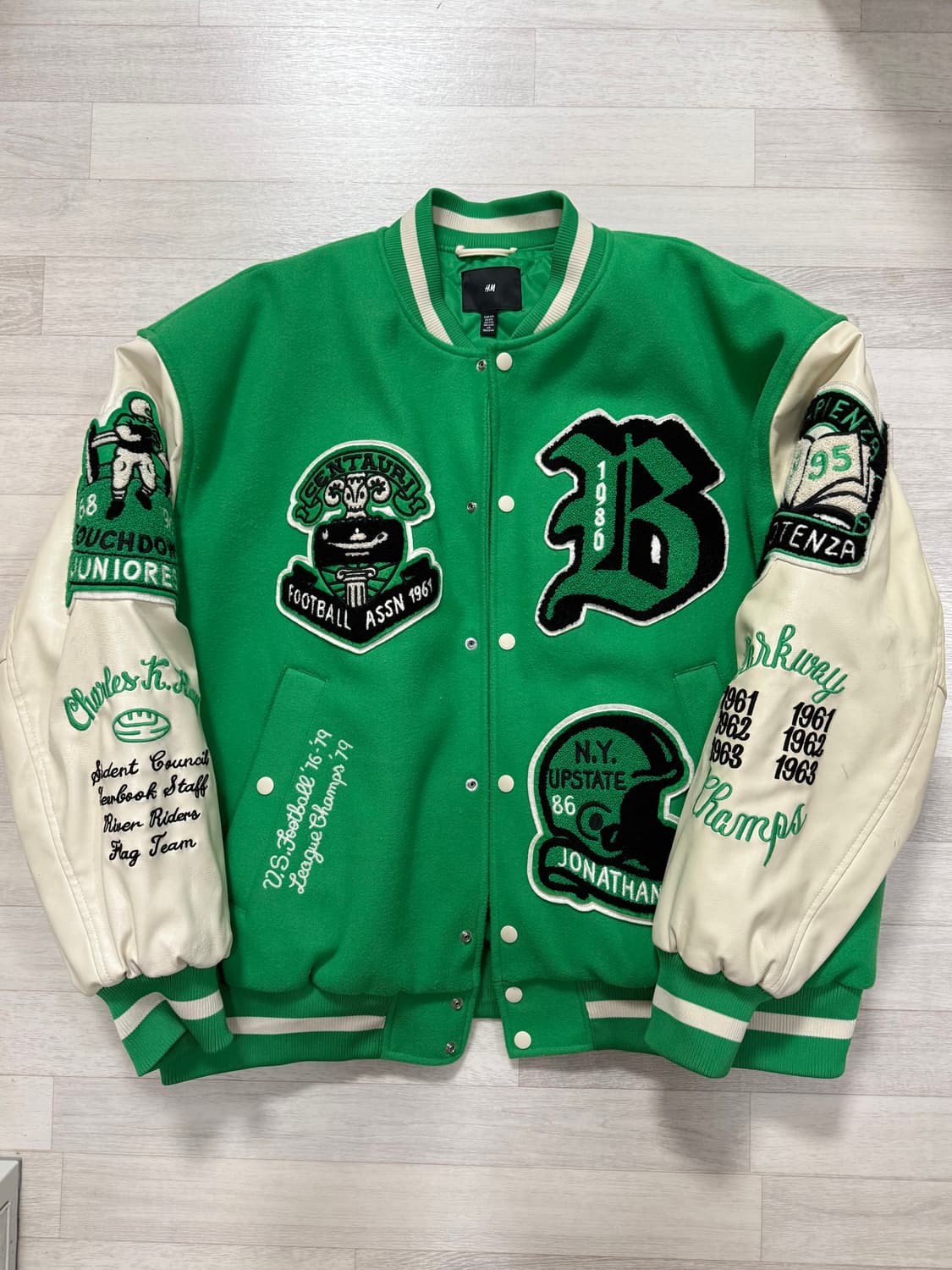 H&M varsity jacket 상품이미지1