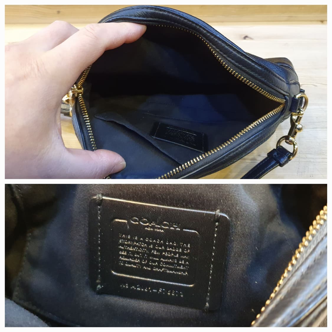 코치 돔 레더 크로스백  상품이미지6