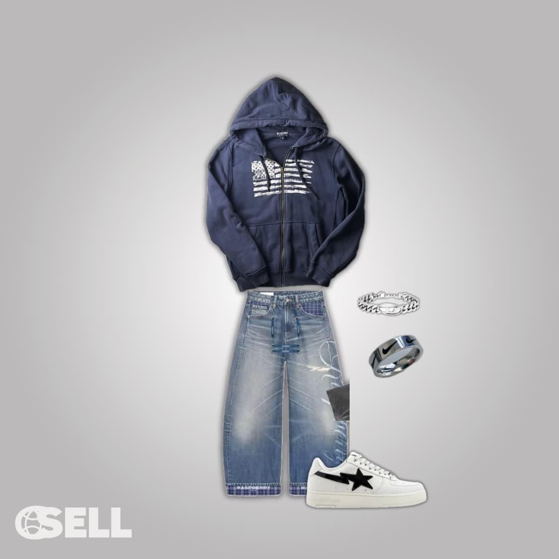 베이프 스타 스니커즈 상품이미지3