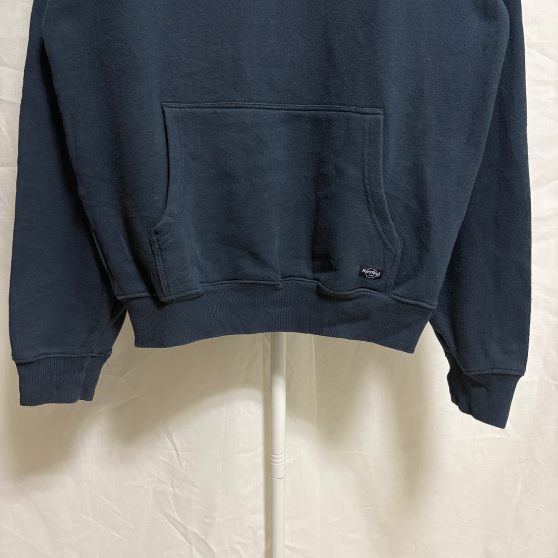 하드락 카페 올란도 아플리케 빈티지 후드티 / 네이비, M 상품이미지3