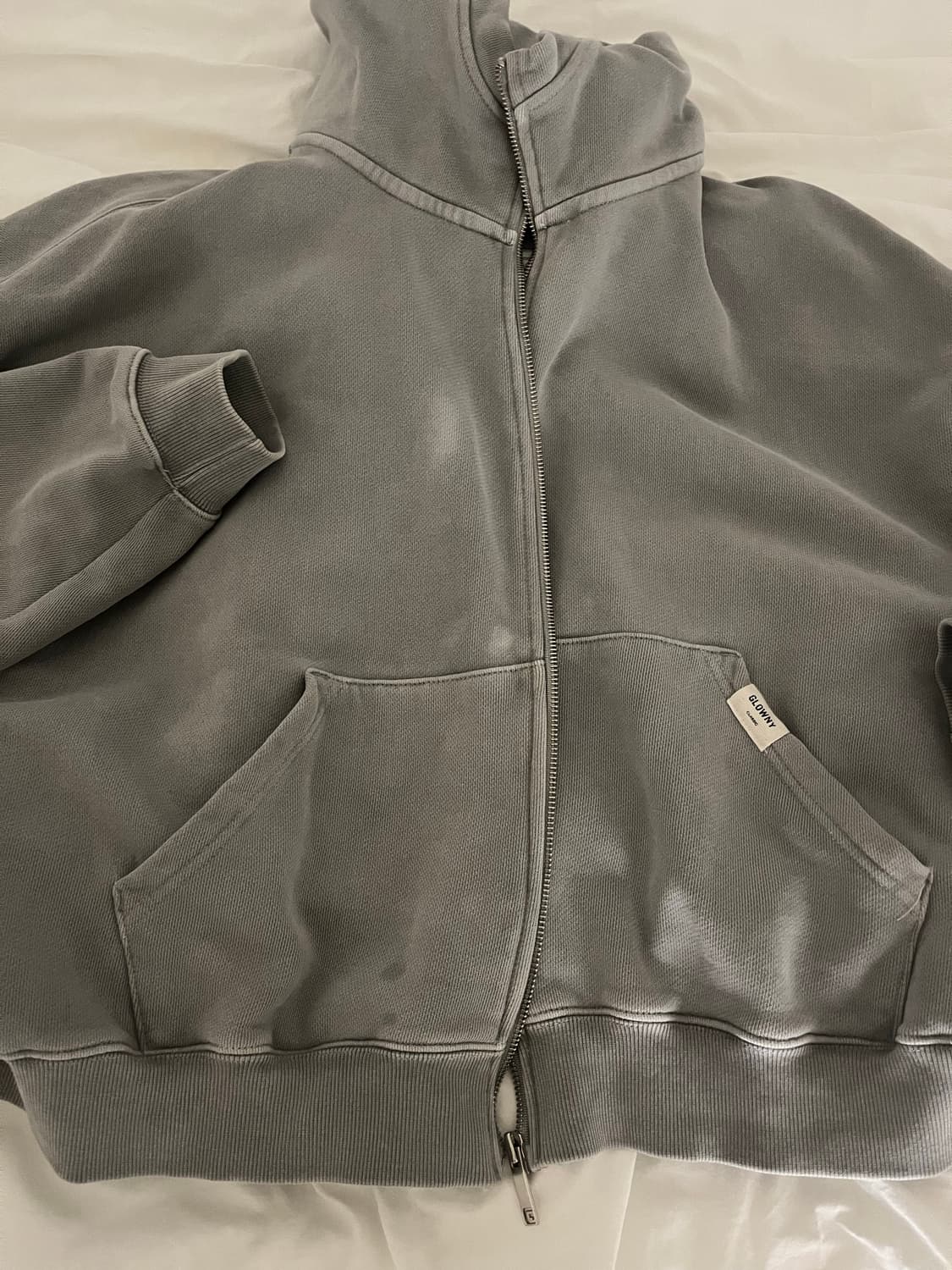 *판매중단예정* 글로니 WASHED BOXY ZIP UP (단종) 상품이미지2