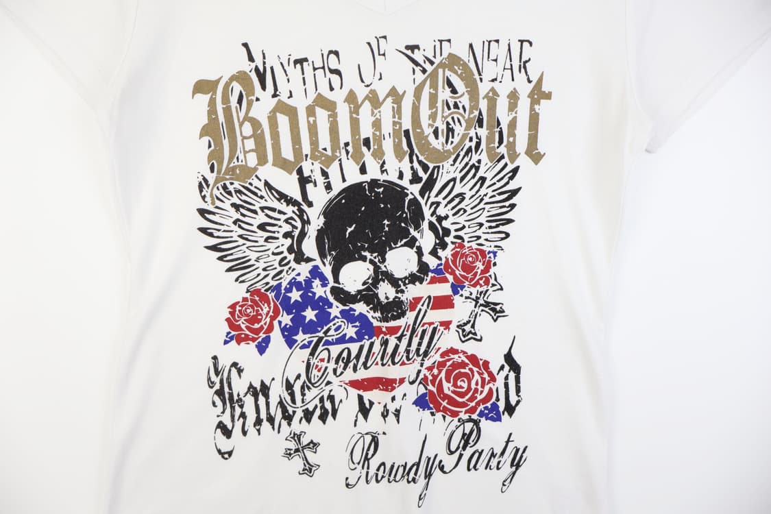 Jpn Skull Graphic Short Sleeve T-Shirts  상품이미지6