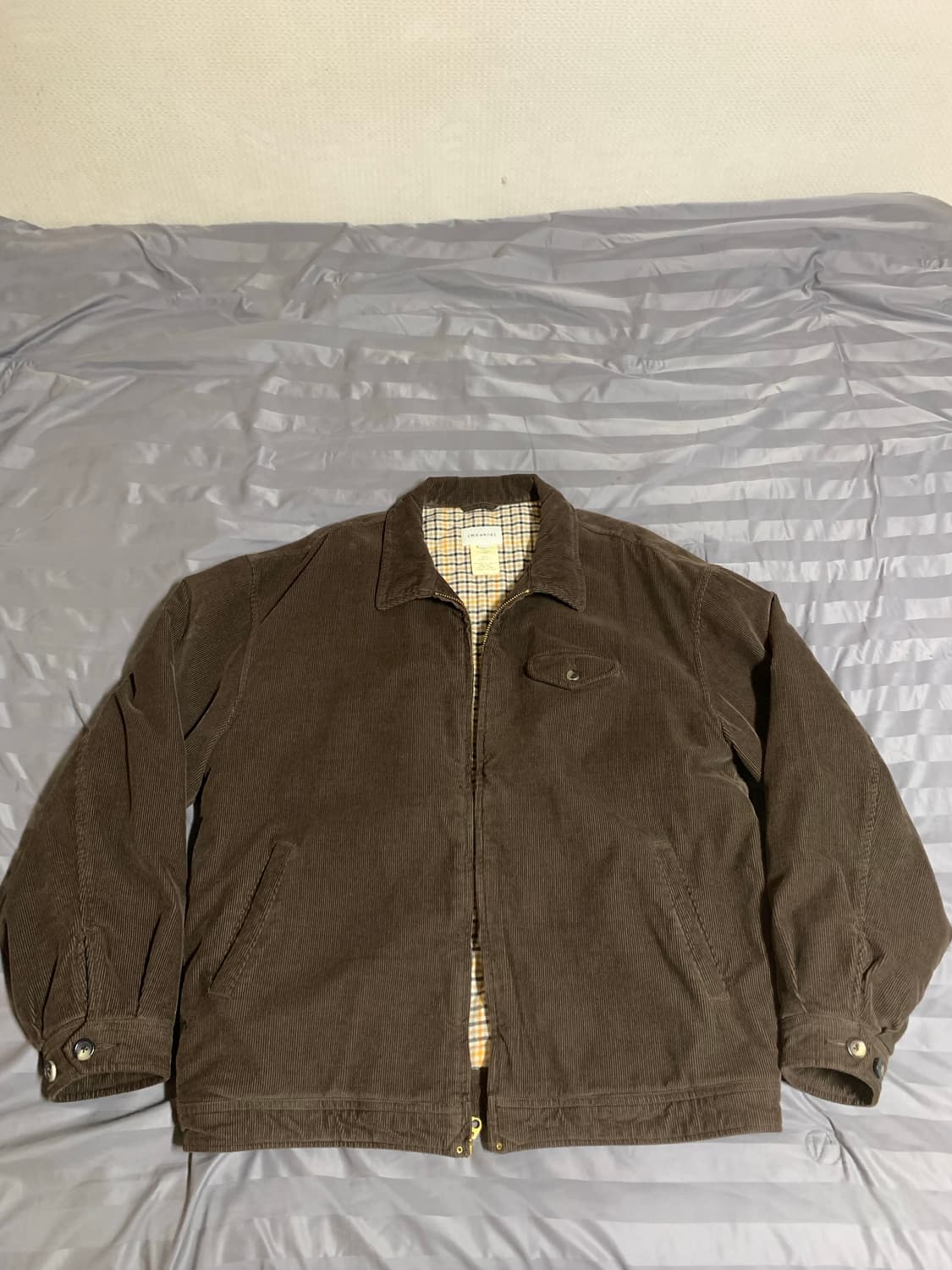 카키스 코듀로이 스윙자켓 상품이미지1