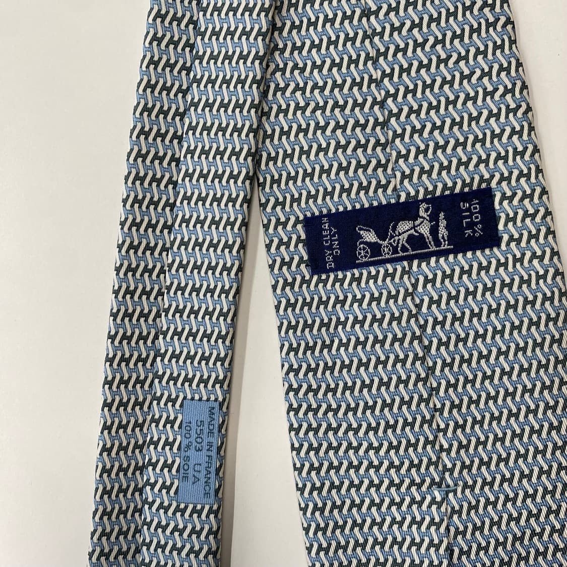 에르메스 명품 정품 H모노그램 넥타이(HERMES) 상품이미지5