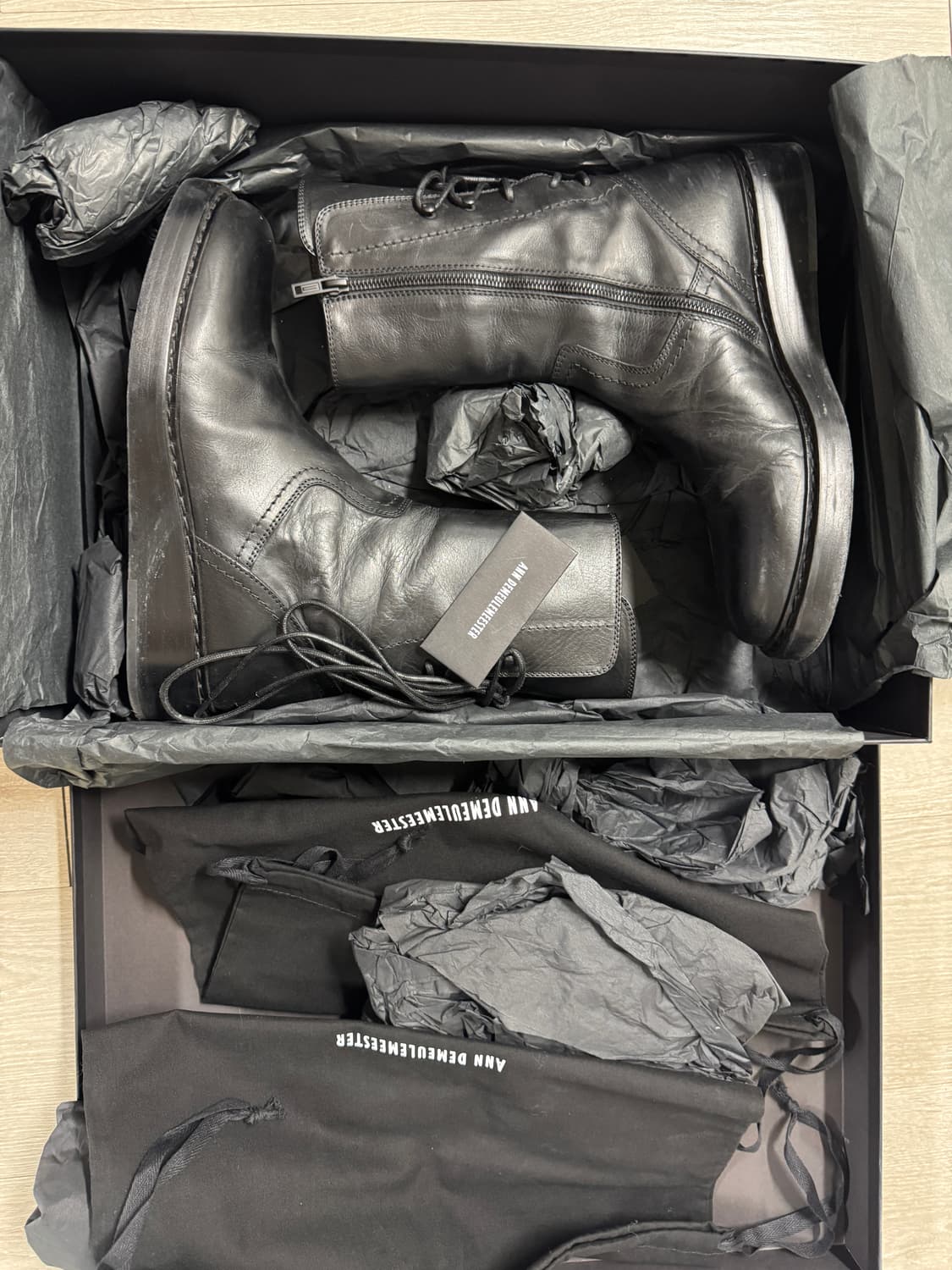 앤드뮐미스터 백레이스 부츠 41사이즈 VICTOR BOOTS  상품이미지4