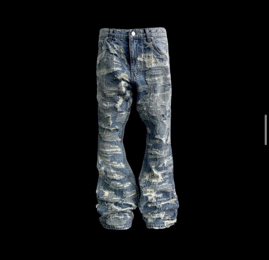 에모스탠스클럽 보로 플레어진 2 size 상품이미지1