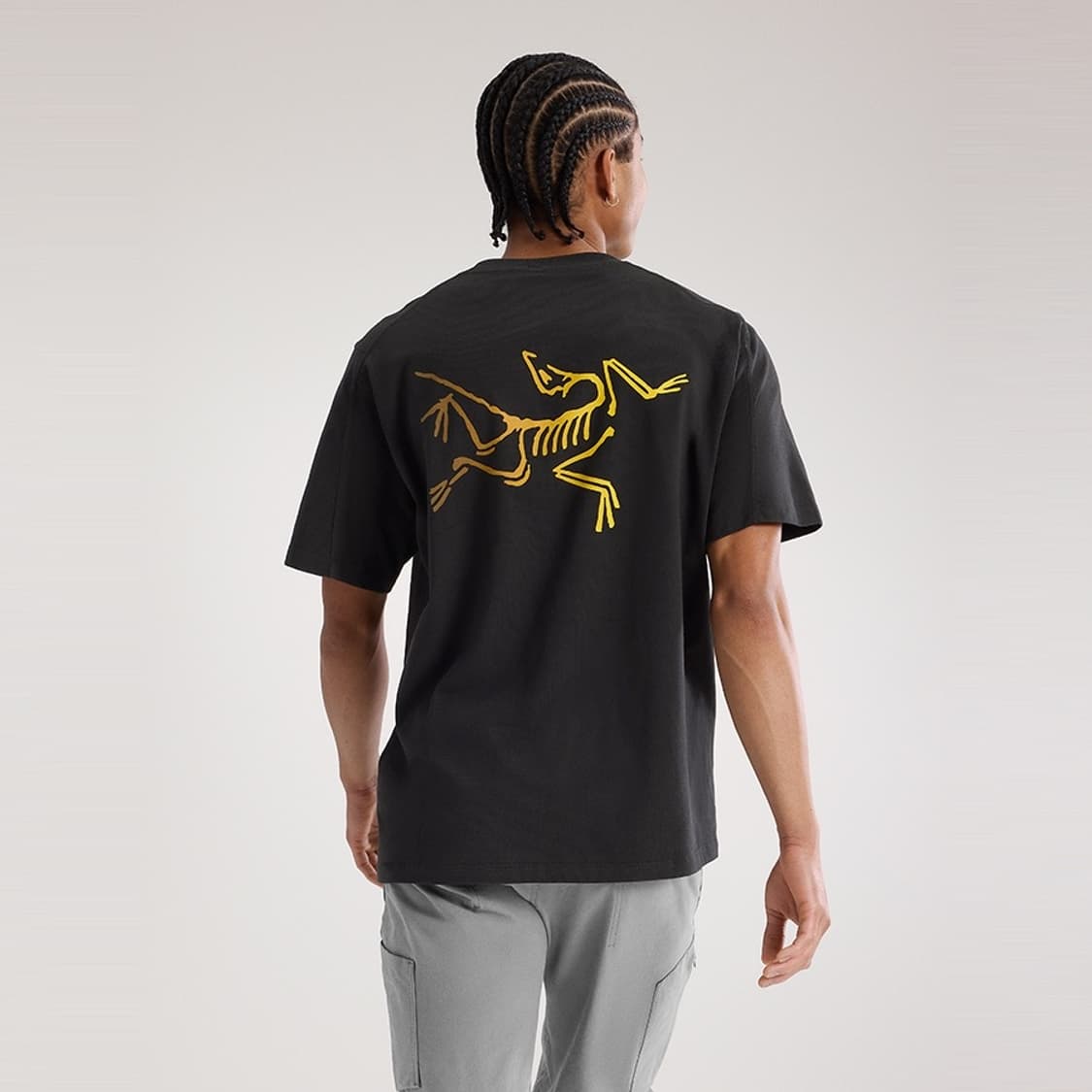 아크테릭스 크래그 코튼 로고 SS 티셔츠 24K 블랙 상품이미지7