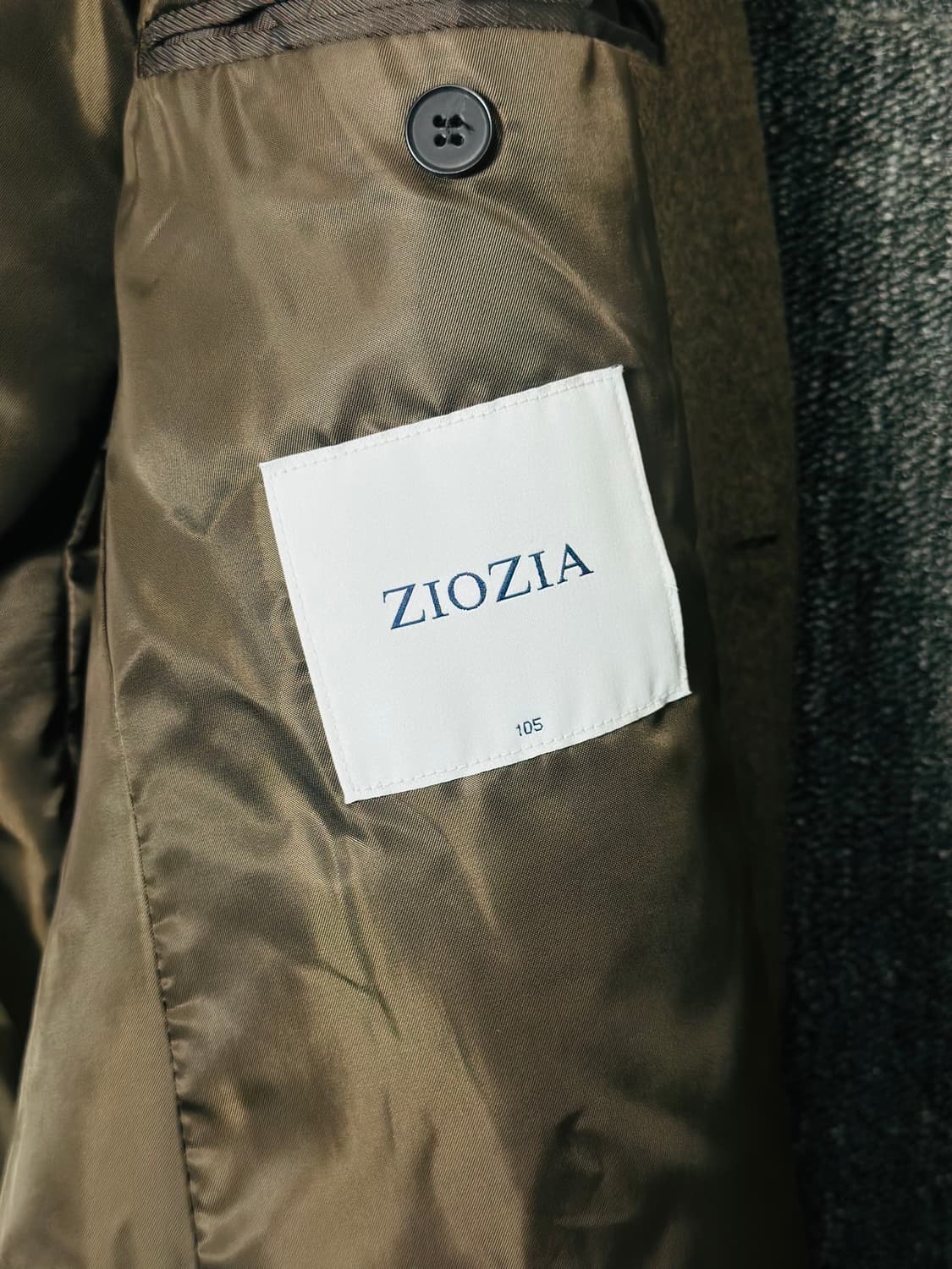 ZIOZIA 캐시미어 블렌딩 남성 코트 105 상품이미지5