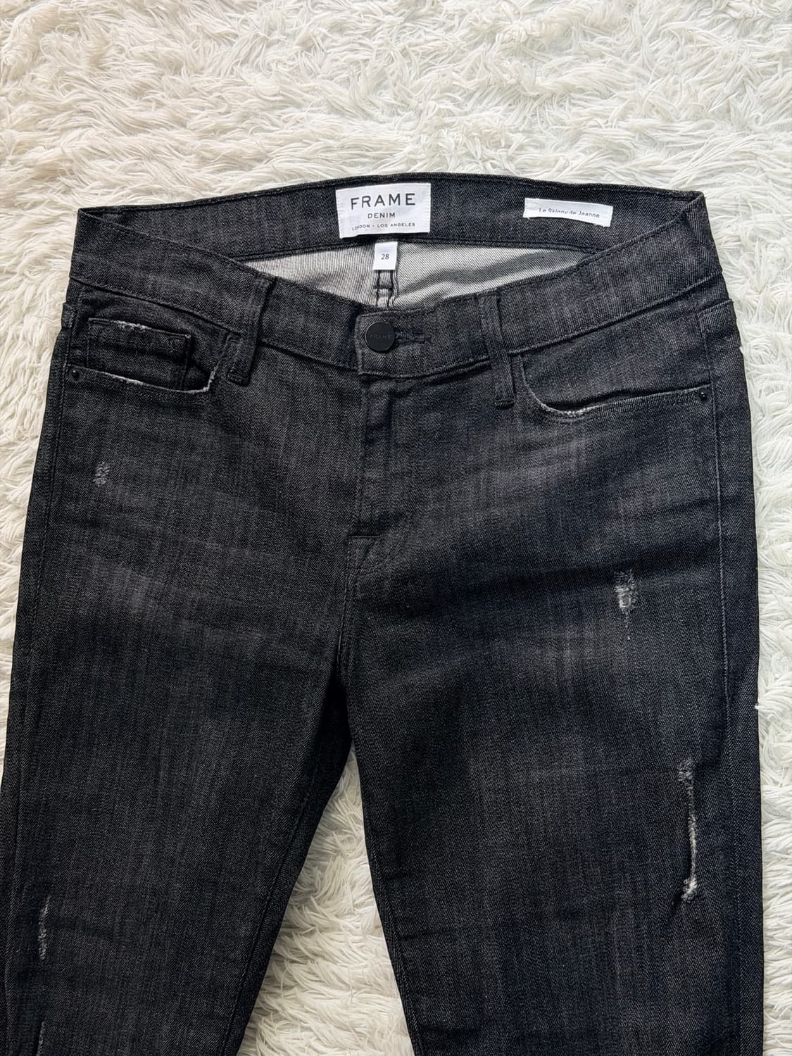 [프리미엄 디스트로이드] FRAME Denim 'Le Skinny de 상품이미지1