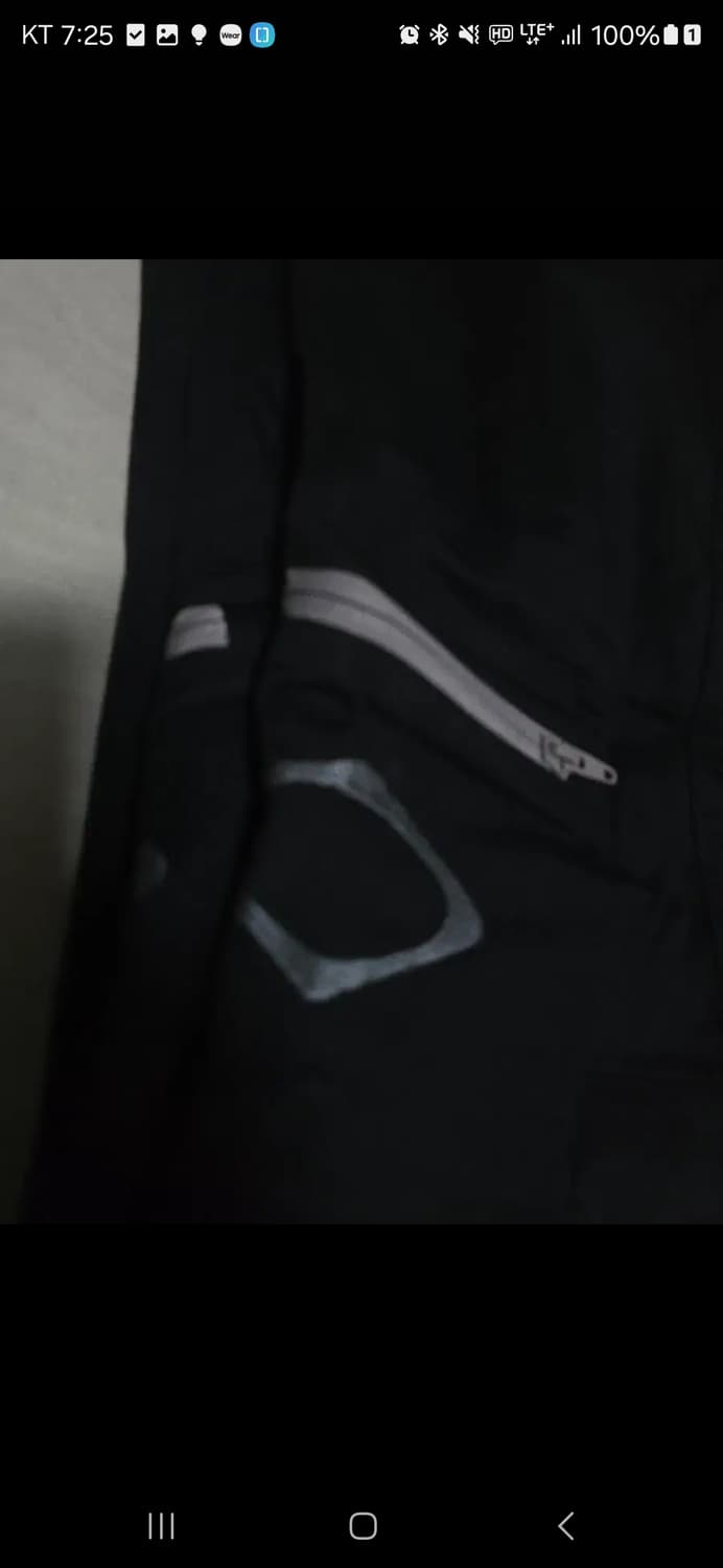 미스치프 드로우스트링 카고 팬츠 블랙m  상품이미지3