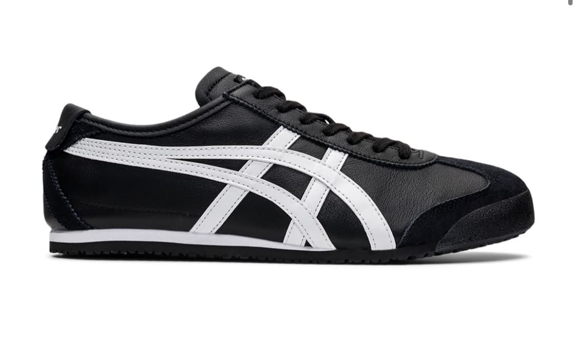 오니츠카 타이거 멕시코 66 블랙 화이트   상품이미지1